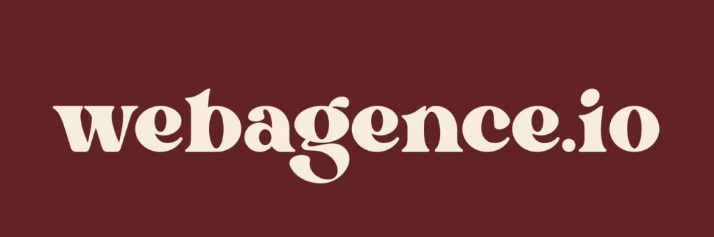 Logo blanc de webagence.io – agence web spécialisée en création de site internet, hébergement, maintenance, SEO & SEA