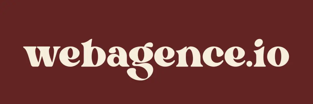 Agence web : création site internet et référencement seo – Agence web spécialisée en création de site et SEO Logo blanc de webagence.io – agence web spécialisée en création de site internet, hébergement, maintenance, SEO & SEA